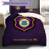 FC Erzgebirge Aue  Pattern Bedding Quilt Set  Home Decoration  Gift (1 * duvet cover + 2 * pillowcase  without core)