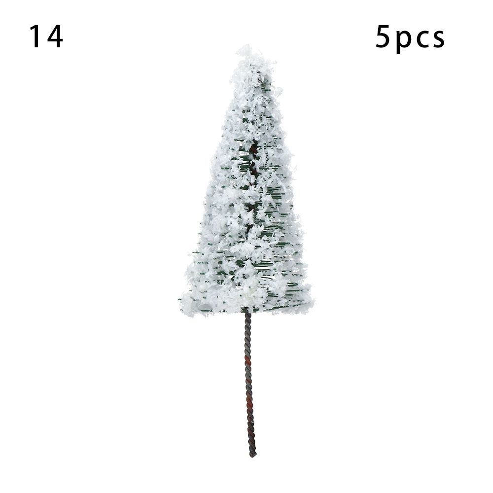 Искусственные пейзажи Деревья Миниатюрные цветы Дерево Строительство Ландшафтные аксессуары Украшение железной дороги