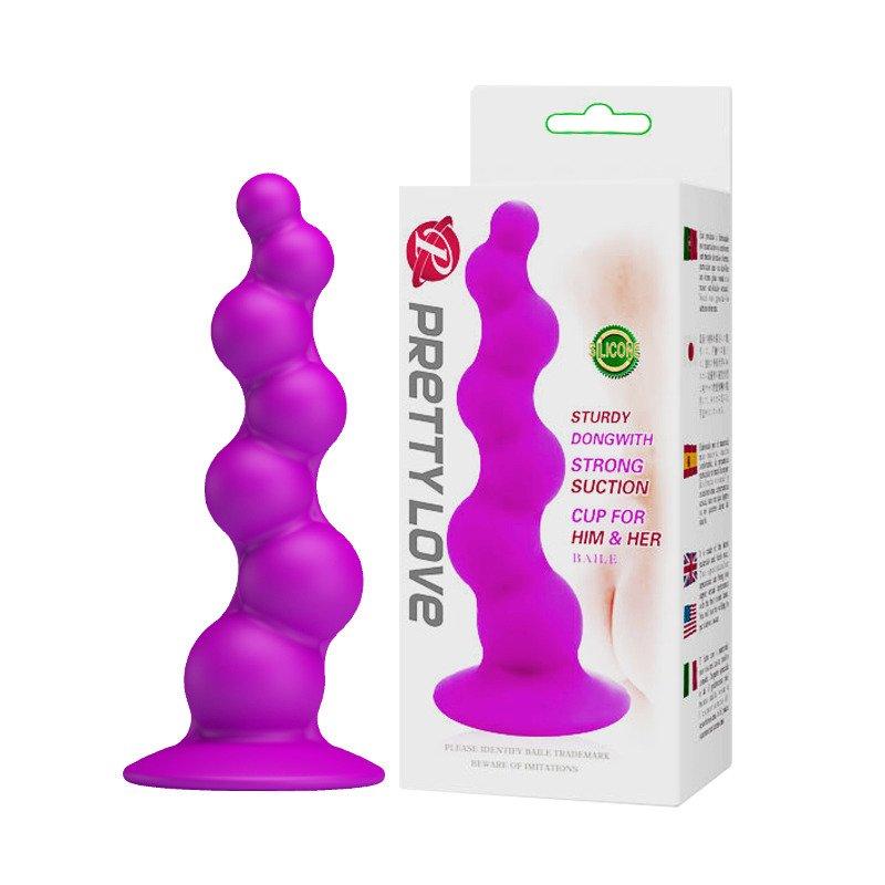 Silicone Ball Anal Plug - Pretty Love
