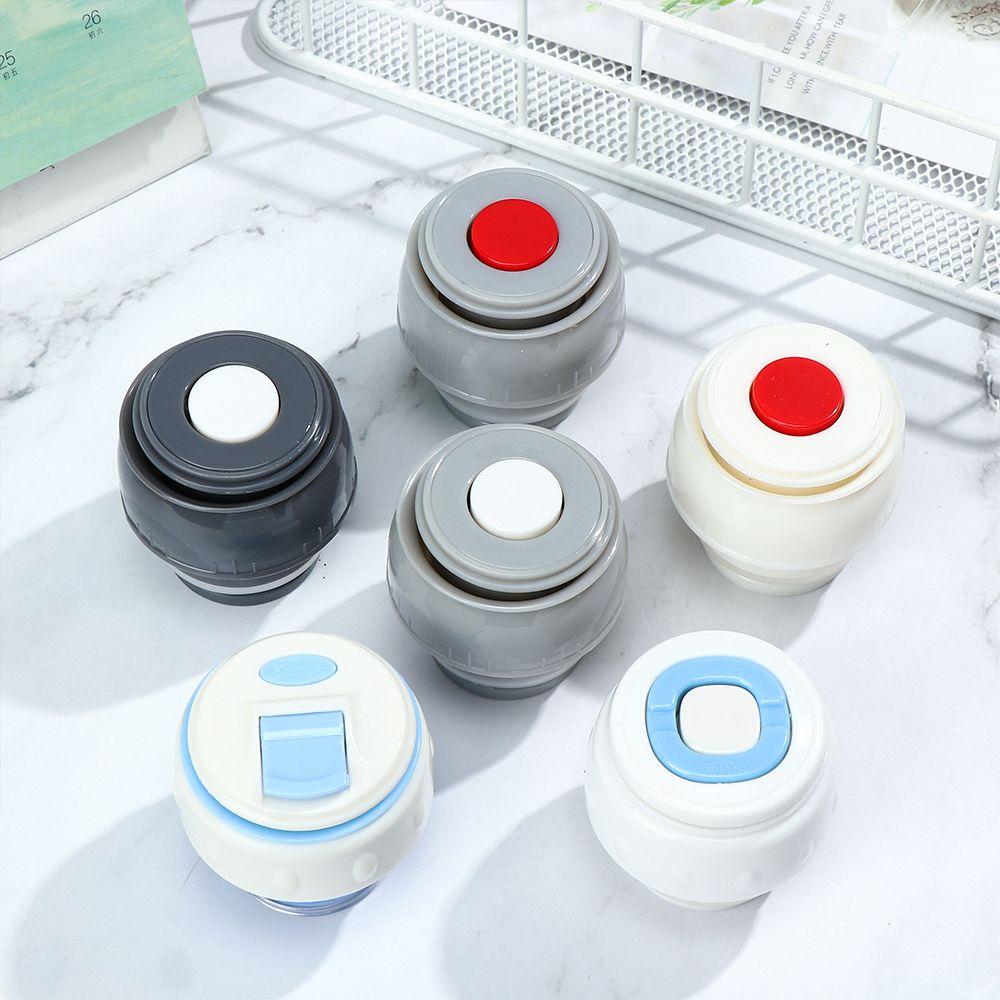 Universal Outdoor Travel Drinkware Flask Lid Water Bottle Cap Vacuum Cup Outlet Valve Mug Cover