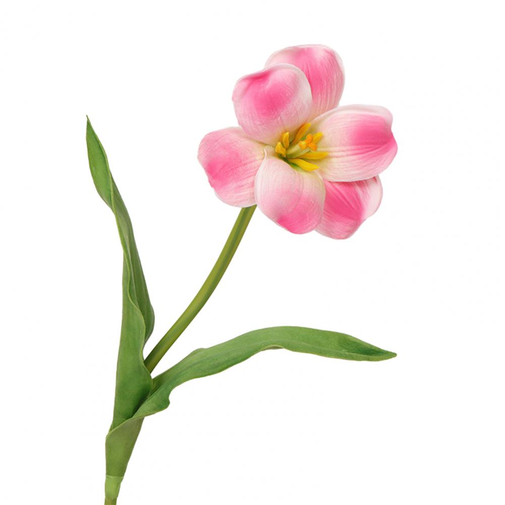 5 шт. Букет симулированных тюльпанов Реалистичные искусственные цветы Домашний декор Искусственная композиция из тюльпанов с гибкими стеблями