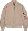 Демисезонная куртка Alpha Industries MA-1 TT Man (191103) beige