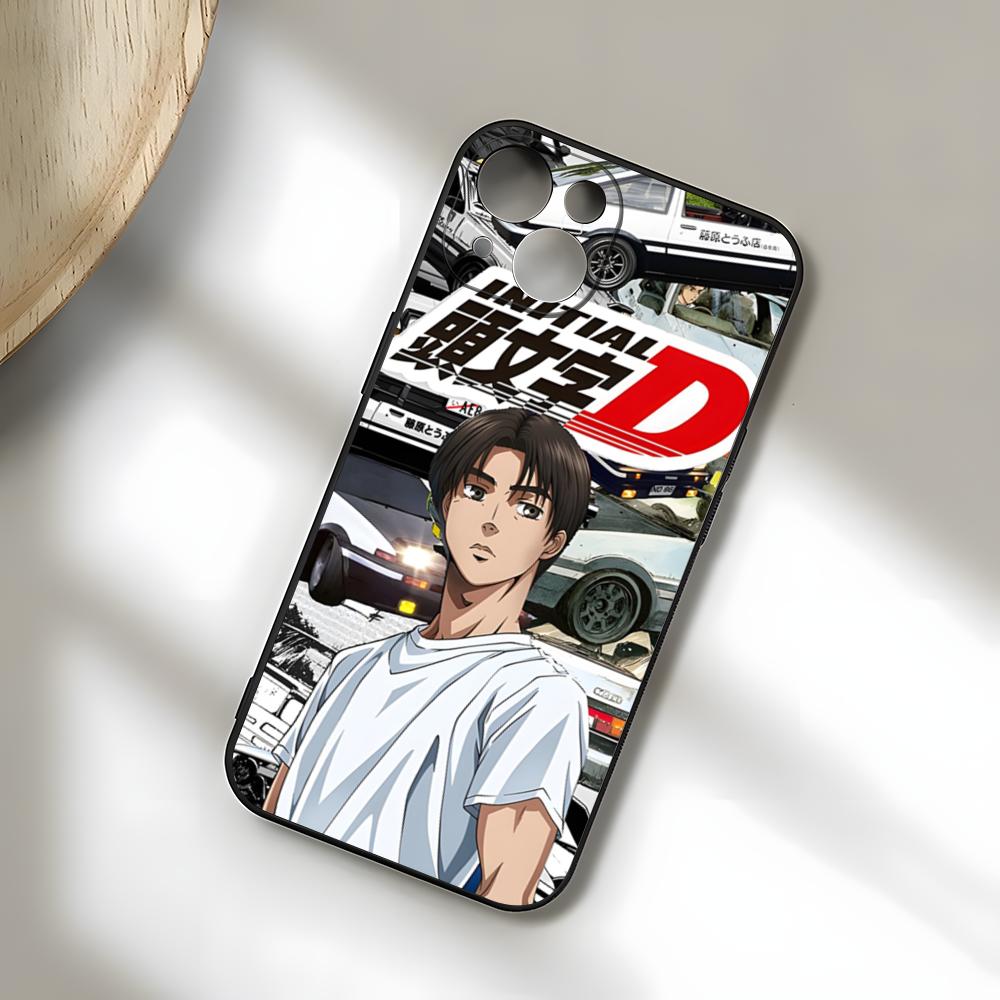 Чехол для телефона I-Initial D AE86 для iPhone 17 Pro Max 15 Pro 16 14 Plus 12 13 Mini 11 Pro, противоударный, мягкий чехол
