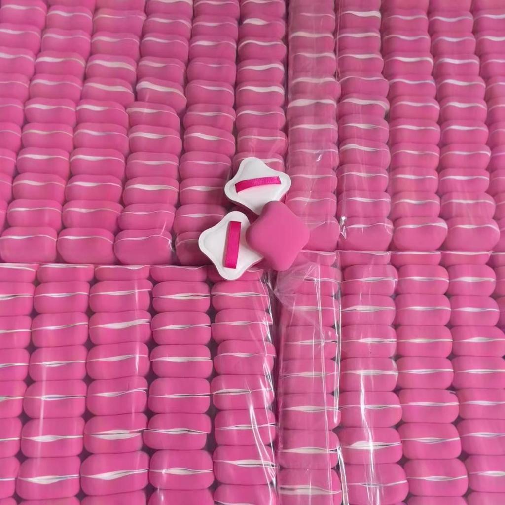 Сердечко-спонж для пудры-кушона - Инструмент для макияжа для сухого и влажного использования.