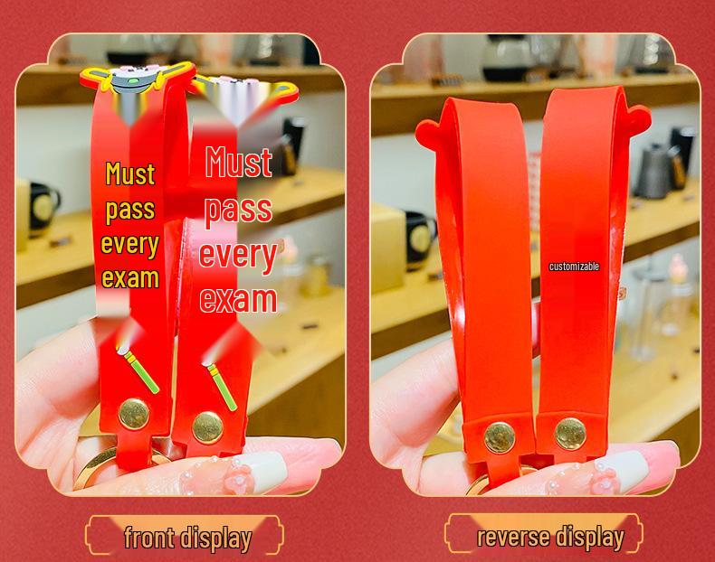 Брелок «Удачи на Гаокао»: Кулон "Маленький Чемпион" для Экзамена и Сувенир на Выпускной