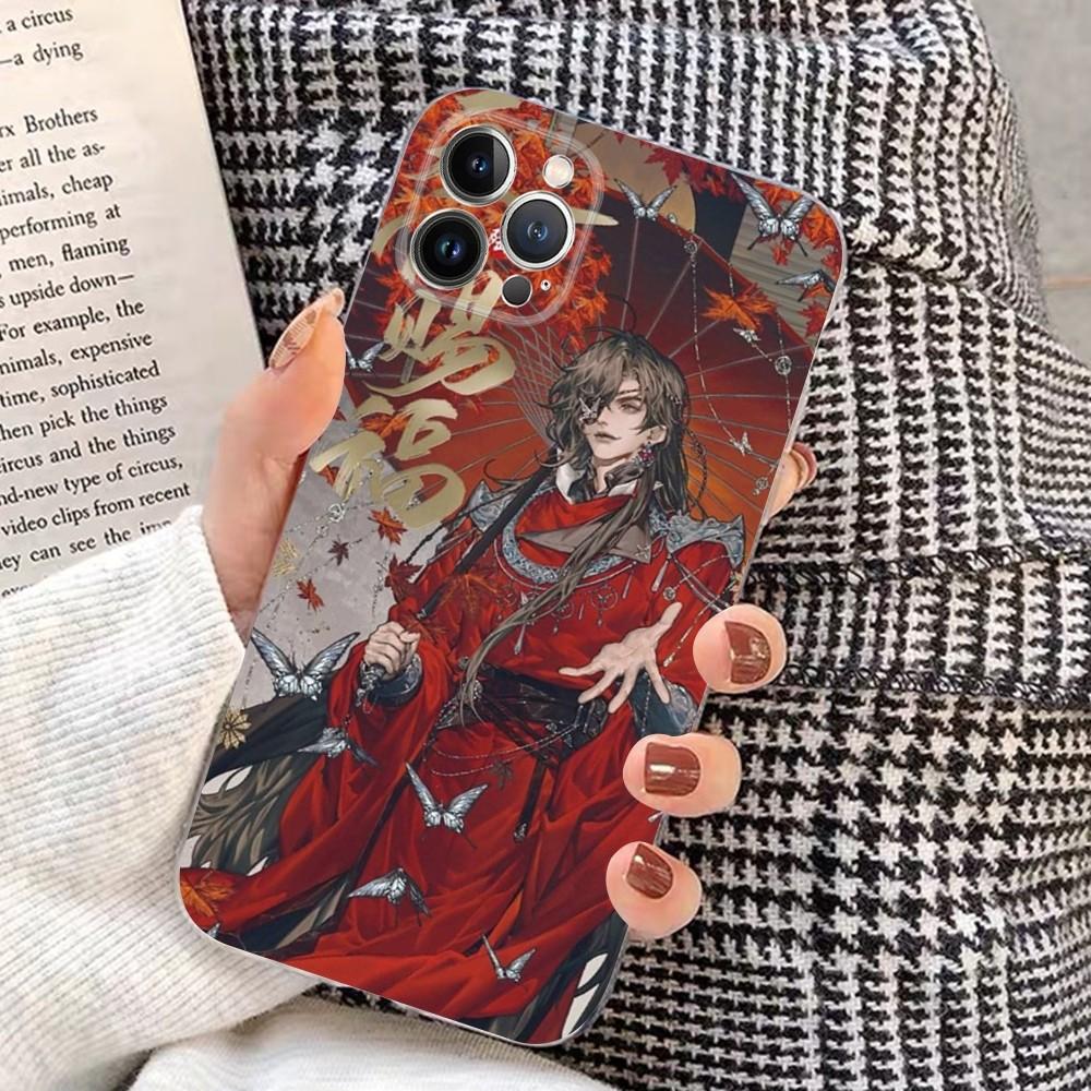 Чехол для телефона 'Благословение Небесных Чиновников' для IPhone 16 15 14 11 12 13 Mini Pro XS Max Чехол 6 7 8 Plus X Funda Оболочка