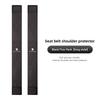 2Pcs Car Seat Belt Suede Leather Shoulder Protection Cover For Peugeot 208 3008 206 308 307 207 407 508 2008 5008 301 406 408