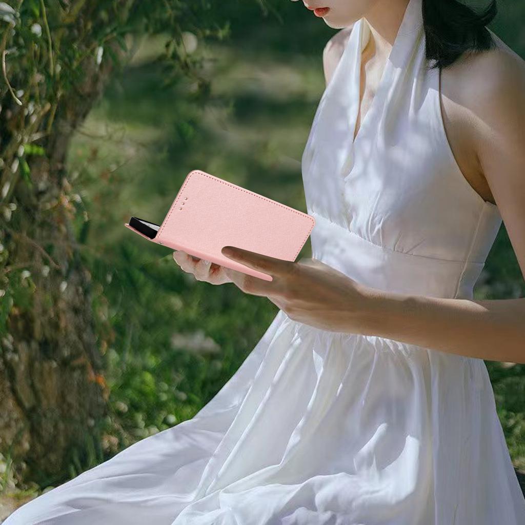 Для Xiaomi Redmi 15 5G (Глобальный) (169 мм) Кожаный чехол-кошелек с откидной крышкой и магнитной застежкой