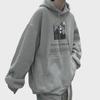 Boys' Oversized Heavyweight Hooded Sweatshirt - American Style, Autumn/Winter 2023 National Trend