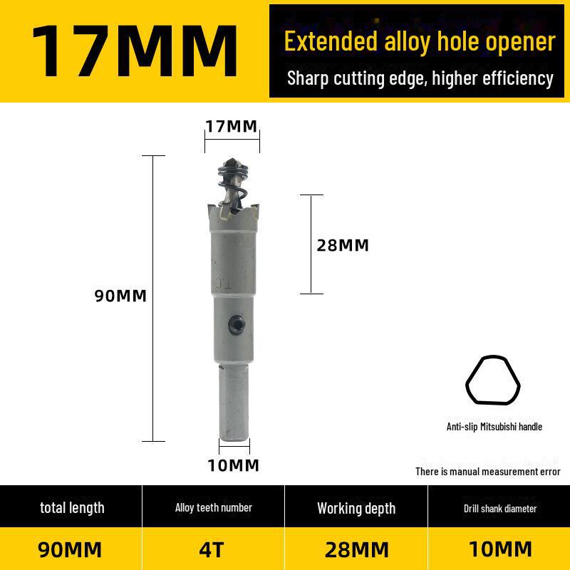 Stainless Steel and Alloy Metal Hole Punching Drill for Thick Plates