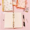 New School Supplies Stationery Notebook Binder Binder Pockets Transparent Folders A5A6