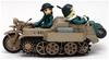 PLATZ Last Tour Kettenkrad Yuri Figure 2 Set Scale Plastic Model Girls' w/Chito & 1/35 GLT-01