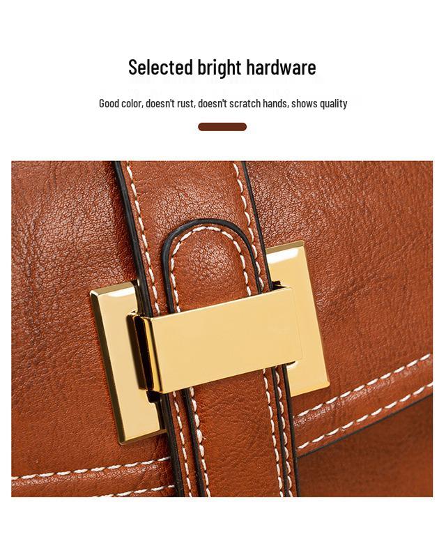 Женская сумка-боулинг в стиле ретро, европейско-американский стиль, на плечо, кроссбоди