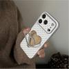 3D Зеркальный Чехол-Подставка в Форме Сердца для Apple iPhone 17 ProMax - Силиконовый Ударопрочный Мягкий Чехол Полное Покрытие для iPhone 17/16/15/14/13/12/11/Pro/Plus