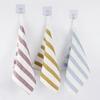 Dishwash Rag Striped Design Soft Durable High Water Absorption Non-Stick