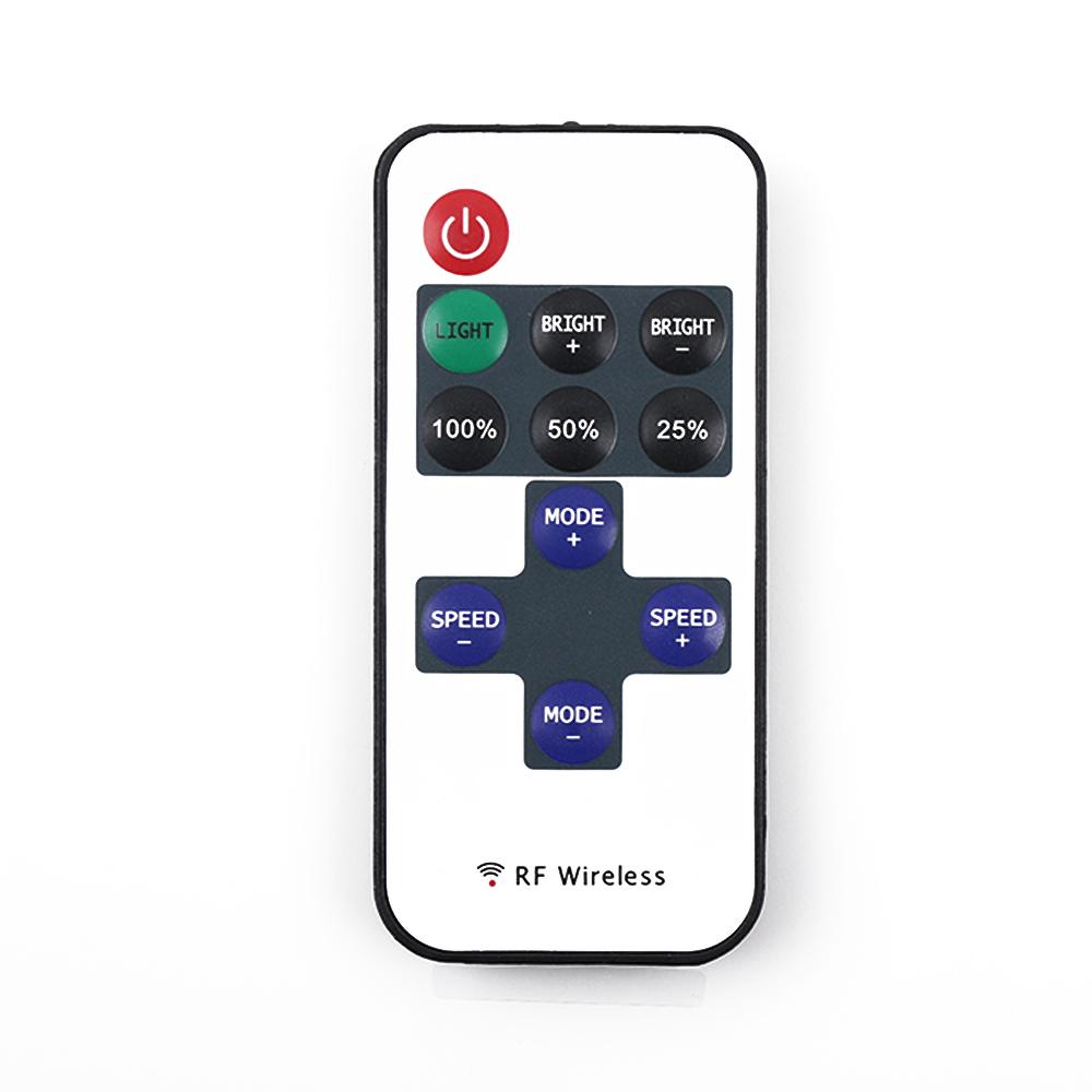 Top 12V Inline Remote Controller LED Strip Light Switch Dimmer RF Wireless