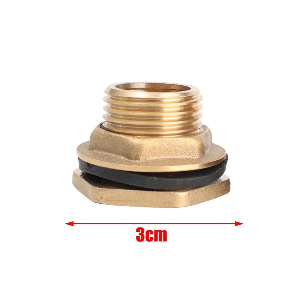 1-6PCS Water Tanks Tap Connector Brass Tap Click-Lock Hose Buckets Joint Adapter Water Pipe Connector Garden Irrigation Fitting