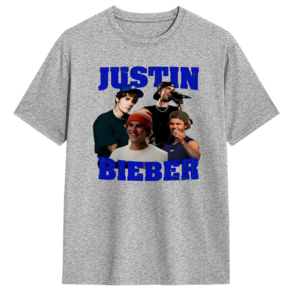 Унисекс Женская Футболка JJustins BBiebers Винтажные Бутлеги Футболки Мода Летняя Футболка Стритвир Хлопковая Одежда Подарок