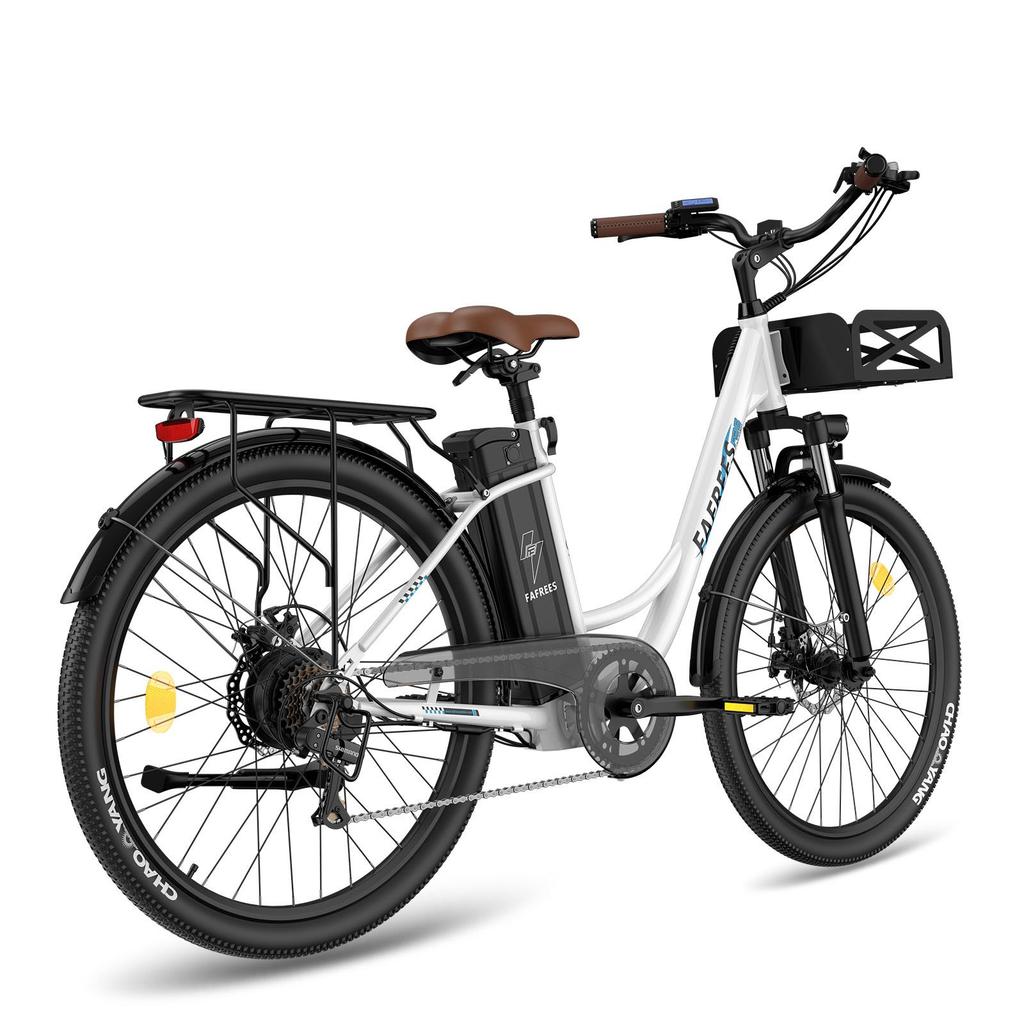 FAFREES F26 Lasting Urban Commuting Electric Bicycle 36V25Ah Battery 250W Motor 26 Inch City Tires 120KM Max Range E-Bike