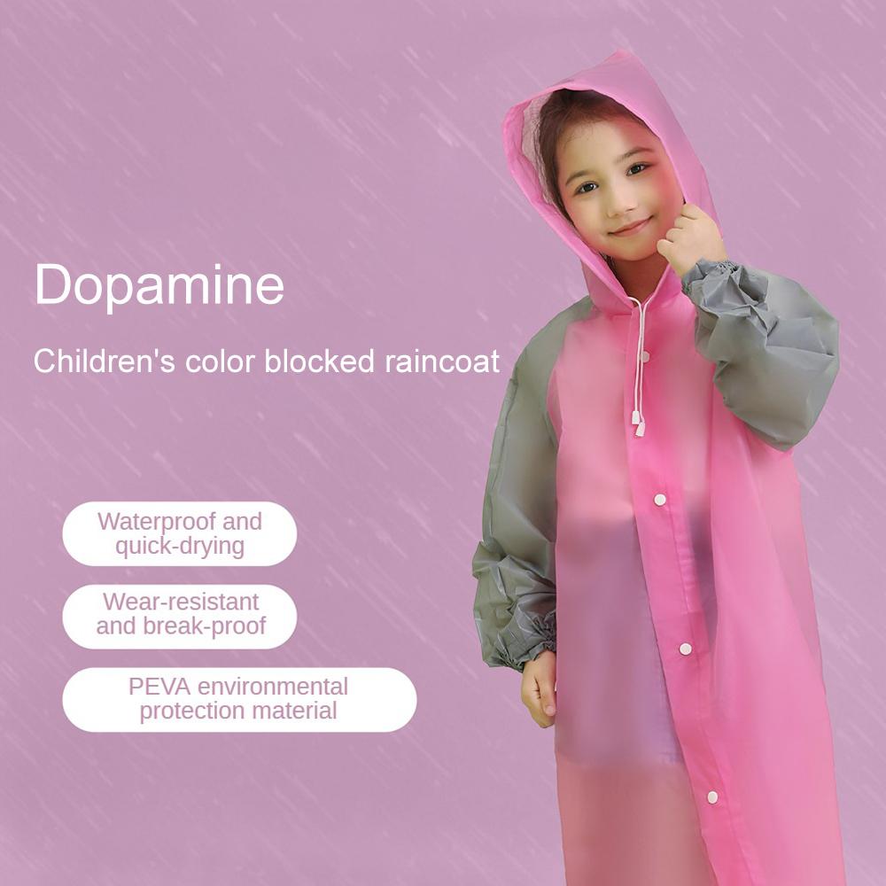 Cartoon Kids Baby Raincoat for Children Rain Coat Rainwear Student Poncho Rain Coat Kids