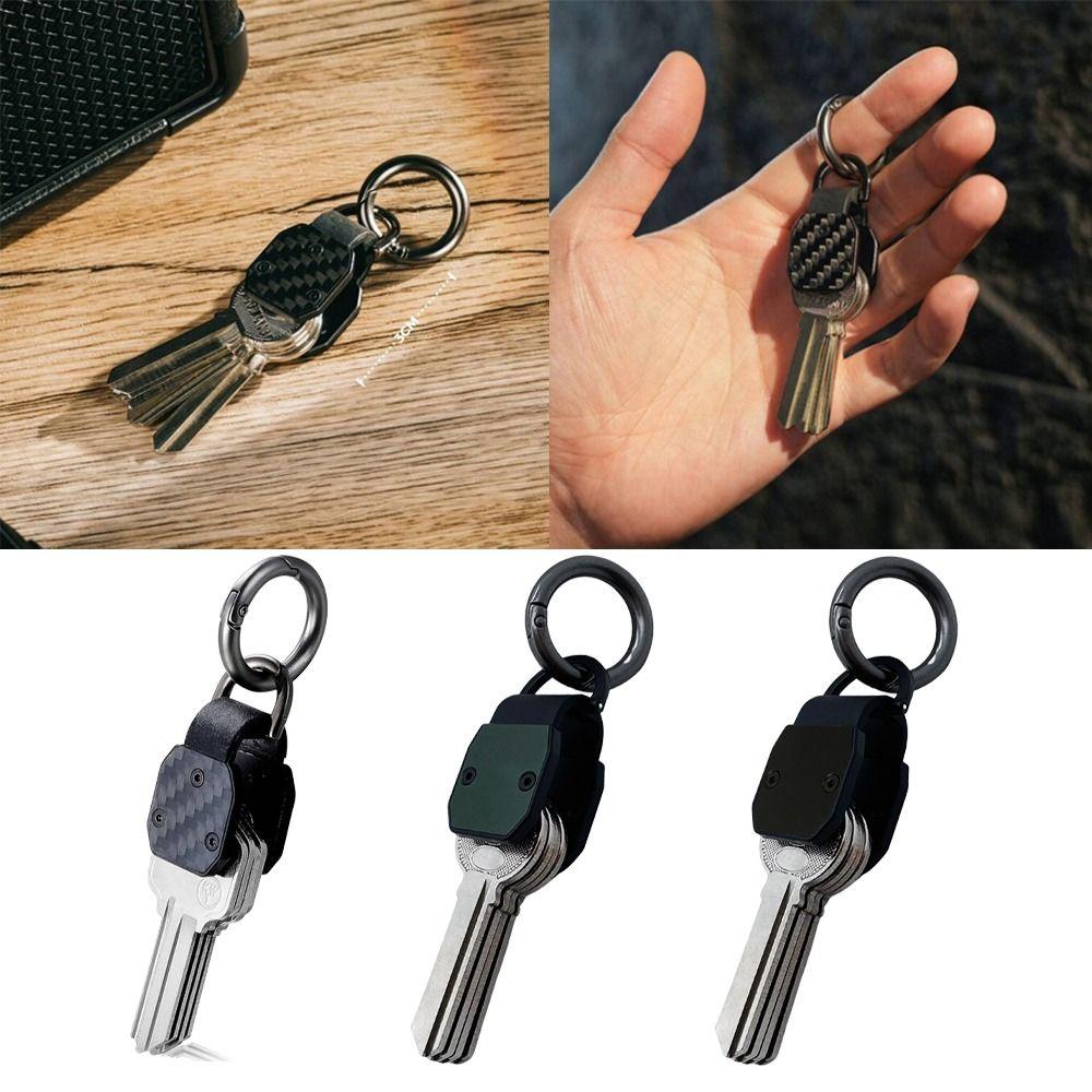 Aluminum Alloy Keychain Holder Mini Key Fob New Keys Case for Universal Size