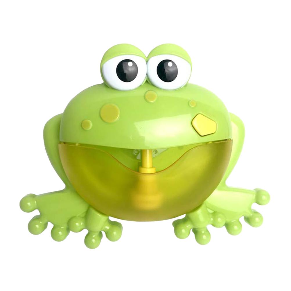 Baby Bath Bubble Machine Tub Frog Automatic Bubble Maker Blower Toys with 12 Music Songs