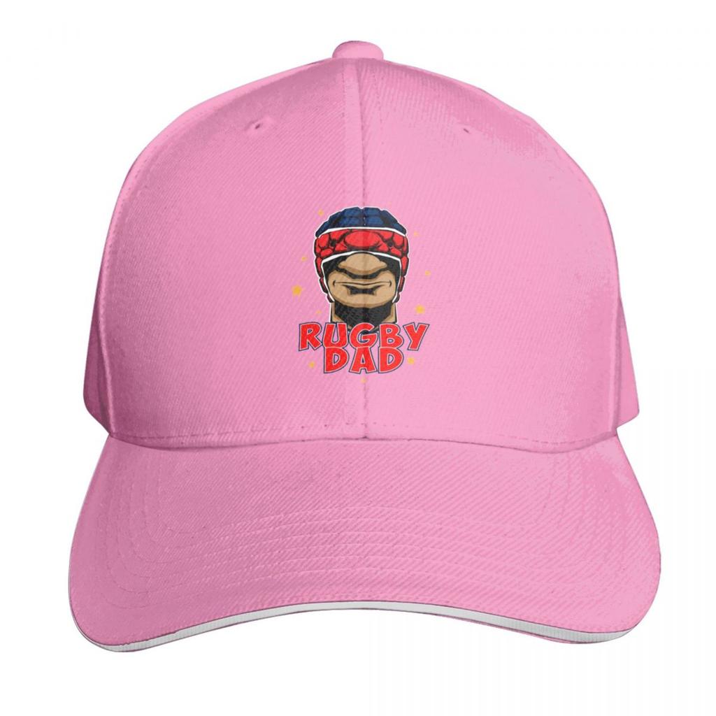 Rugby Dad Rugby Gift Rugby Union Art Rugger Baseball Cap Men Women Casual Summer Sport Sun Cap