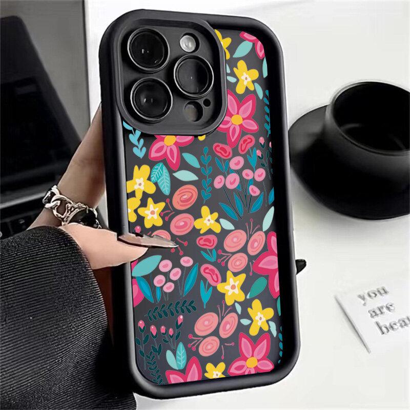 Чехол для телефона с цветами для Huawei Honor 200 Pro 90 Lite 5G Magic 6 Pro Nova 9 10 SE 5T Y9 Prime 2019 P40 Lite P30 Pro