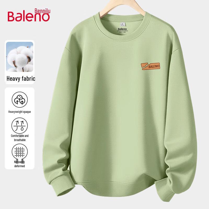 Baleno Men's Heavyweight Crewneck Sweatshirt