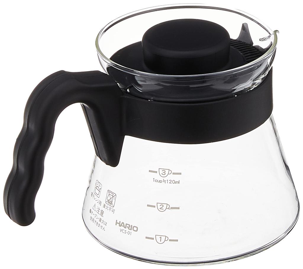 Кофейный сервиз HARIO V60 Safe 450 мл, черный, сделано в Японии, микроволновая печь/посудомоечная машина VCS-01B