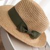 Panama Hat Fedora Wide Brim Straw for Men Summer Beach Sun Hat UPF Straw Hat for Women, Ideal Choice for Gifts