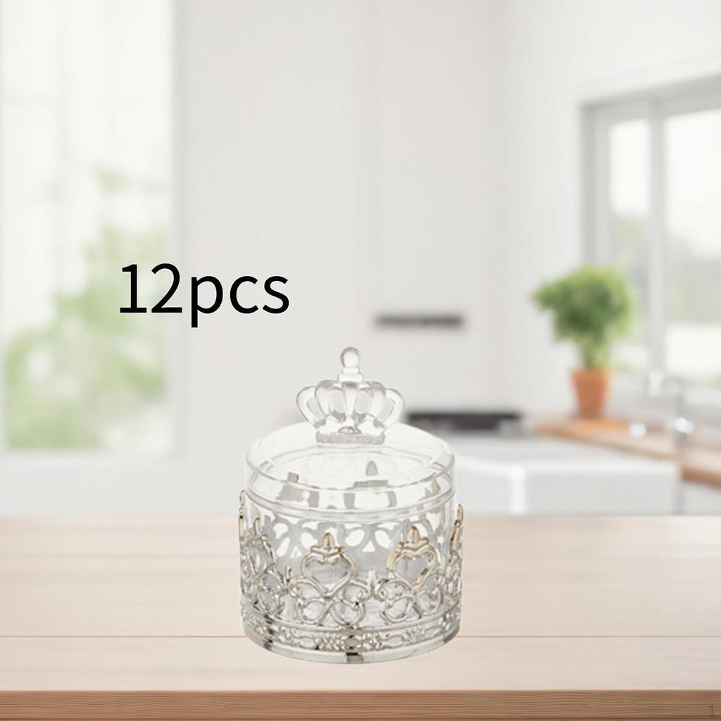 12 штук коробки для хранения конфет коробки для угощений декоративный декор упаковочные контейнеры для фестиваля