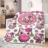 Tamagotchi Anime Print Blanket Warm  Comfortable Flannel Blanket Suitable for Bedrooms, Sofas, Beds, Chairs, Picnics, Travel