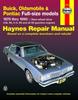 Книга Buick, Oldsmobile & Pontiac Full-size RWD Petrol (1970-1990) Haynes Repair Manual (USA)