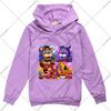 FNAF Boys Girls Hoodie Five Nights At Freddys Children's Spring Sweatshirt Cartoon Anime Comfortable Sweatshirts Birthday Gifts