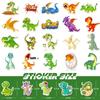 50pcs Cartoon Dinosaur Sticker for Children Water Bottle Skateboard Waterproof Graffiti Stickers