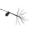 2PCS Solar Lawn Light LED Star Lawn Light Waterproof 2-Mode Courtyard Lamp for Garden Decorative