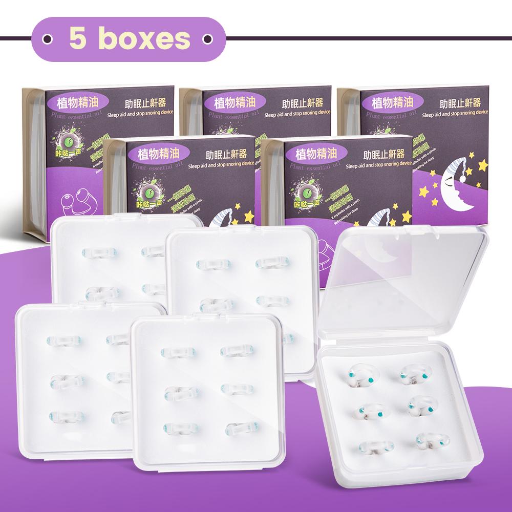 Устройство против храпа Магнитный стоппер храпа Силиконовый помощник Носовые расширители Улучшают помощь для сна Апноэ Защита Ночное устройство с футляром