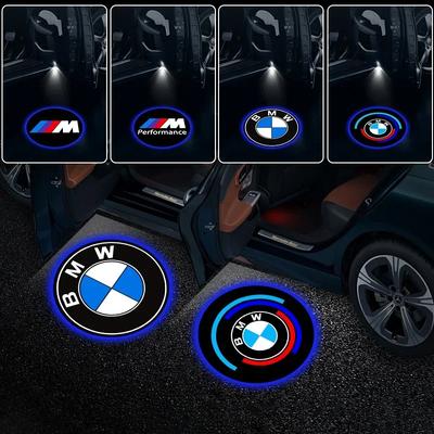 XAII9 Автомобильная наклейка Светодиодная HD лампа-проектор приветствия и подсветки логотипа на дверь автомобиля Для E46 E90 E39 F30 F10 F20 X5 E70 E53 G30 Автомобиль