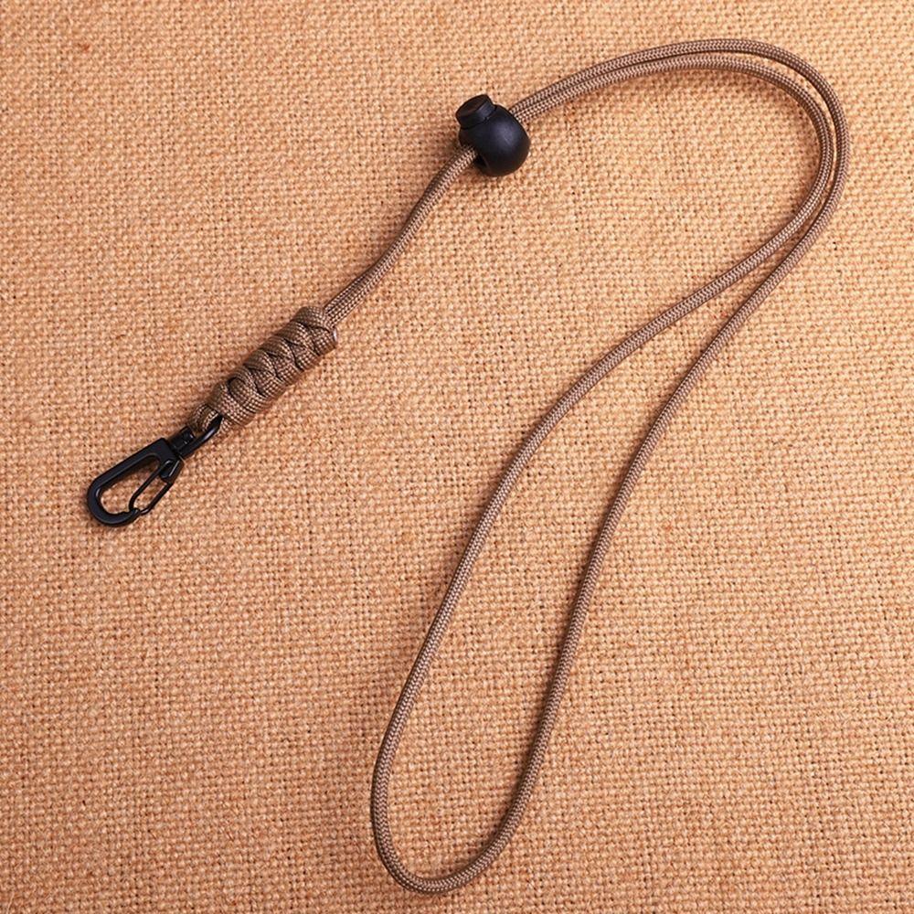 High Strength Lanyard Rotatable Buckle 8 Styles Emergency Survival Outdoor Tool