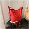 Retro Bucket Bag Large Capacity Bag Women's Casual Fashion New Niche Shoulder Bag High Sense