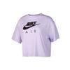 Air Short Sleeve Printed Sports Tee Women Tops Lavender-Purple BV4778-539