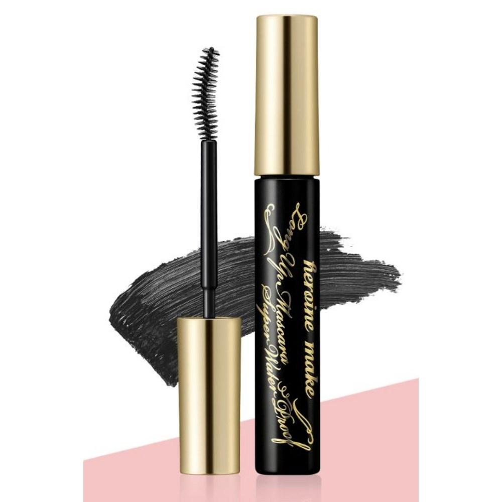 Kiss Me Тушь для ресниц Heroine Make Long Up Super Waterproof, оттенок 01 Deep Black, 1 шт.