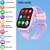 Детские 4G Смарт-часы 2.0'' GPS WIFI Видеозвонок Камера Детские Смарт-часы Монитор Трекер Местоположение 2+16 ГБ Загрузка приложений