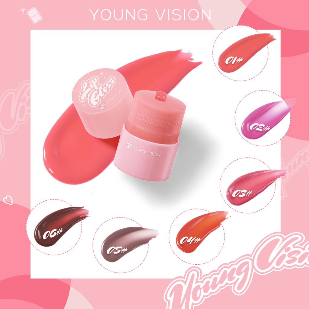 YOUNG VISION 1 шт. Twist Lip Gloss Moist Moist Color Lip Gloss Lip Oil