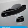 Gloss Black Outside Set Of 4 Door Handle Fit For Chevrolet For GMC Sierra 1500 2500HD 3500HD Door Handle Cover Trim