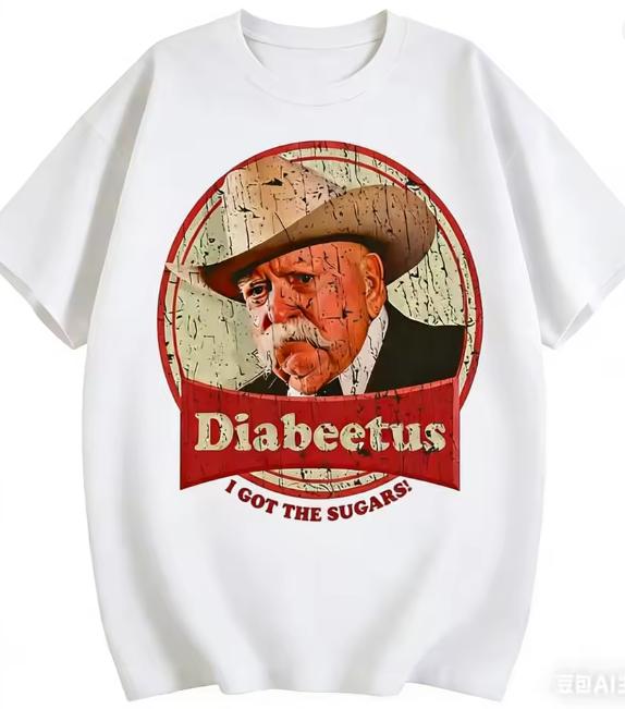 2026 New I Got The Sugars Printed Fun TShirt For Unisex And Unisex Summer Pure Cotton Clothing Fashion Casual Short Sleeved TShirt
