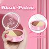 10Pcs Kids Makeup Kit for Girls Pretend Play Cosmetic Set with Eyeshadow Palette Lipstick Mirror More Washable