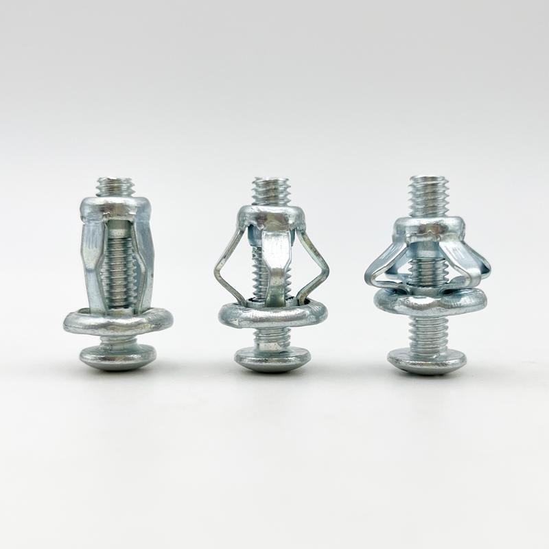 Petal Shape Metal Rivet Nut Screw Bolt Set Hexagon Screws Panel License Fix Clamp Lock Expansion Jack Nuts Rivetnut M4 M5 M6 M8