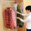 1-10 шт. Подвесные вакуумные пакеты для одежды, компрессионные пакеты для хранения, экономящие место, многоразовые, пакеты с пустой помпой, пакеты для вакуумной упаковки одежды, одеял